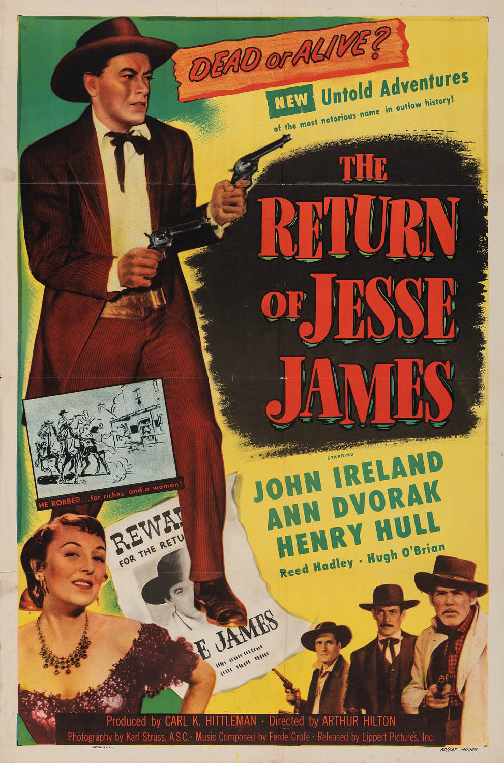 RETURN OF JESSE JAMES, THE